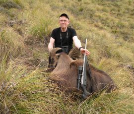 Mat and his 12 and 3/4 trophy bull